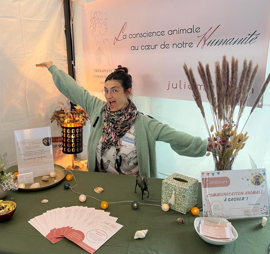 Salon thérapies naturelles Morges Julie Mani 2023